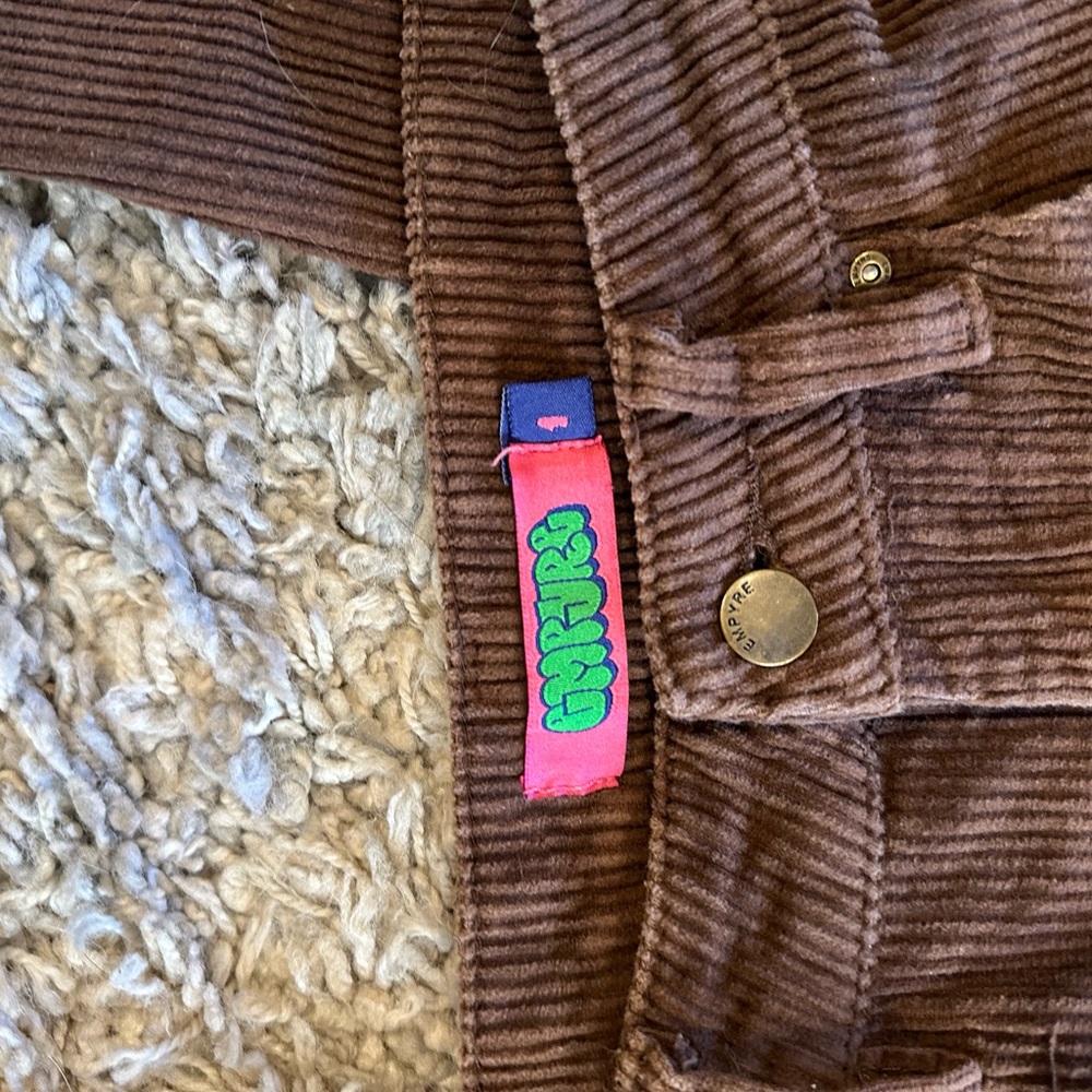 Brown corduroy junior Empyre pants